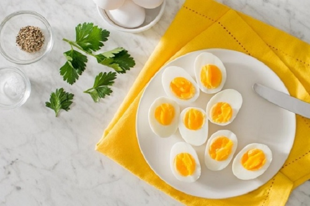 Bữa sáng đơn giản với trứng luộc có thể giảm 7kg trong 1 tuần