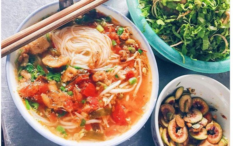 Bún sung là đặc sản Nam Định